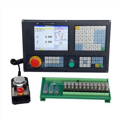 1) Support Dual analog voltage(0~10V) & C-axis for Spindle servo(M800)<br />
2) Support Stepper/Increment/Absolute/EtherCAT/Powerlink Servo for Feeding Axes<br />
3) Scanning Function & Auto Tool Setter/Probe<br />